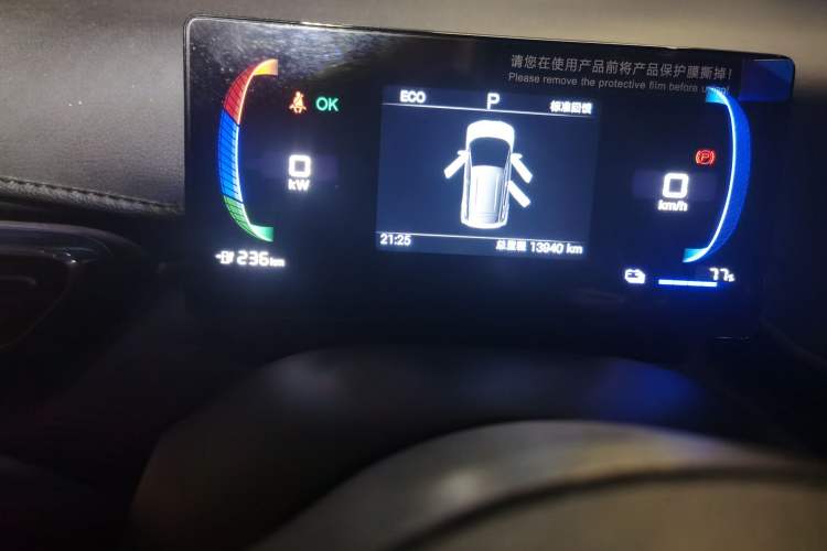 Used BYD Seagull 2025 305 km Free Version Odometer Close Up