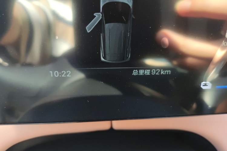 Used BYD Seagull 2025 Intelligent Driving Version 305 km Dynamic Edition Odometer Close Up