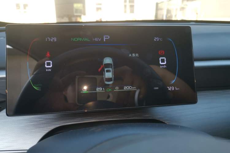 Used BYD Seal 05 DM-i 2025 DM-i Smart Drive 55KM Luxury Model Instrument Cluster