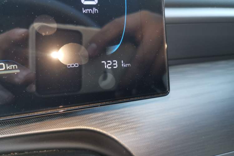 Used BYD Seal 05 DM-i 2025 DM-i Smart Drive 55KM Luxury Model Odometer Close Up