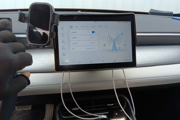 Used BYD Seal 05 DM-i 2025 DM-i Smart Drive 55KM Luxury Model Audio And AC Panel