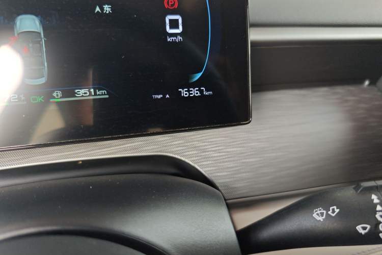 Used BYD Seal 05 DM-i 2025 DM-i Smart Drive 55KM Luxury Model Odometer Close Up