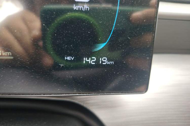 Used BYD Seal 05 DM-i 2025 DM-i Smart Drive 55KM Luxury Model Odometer Close Up