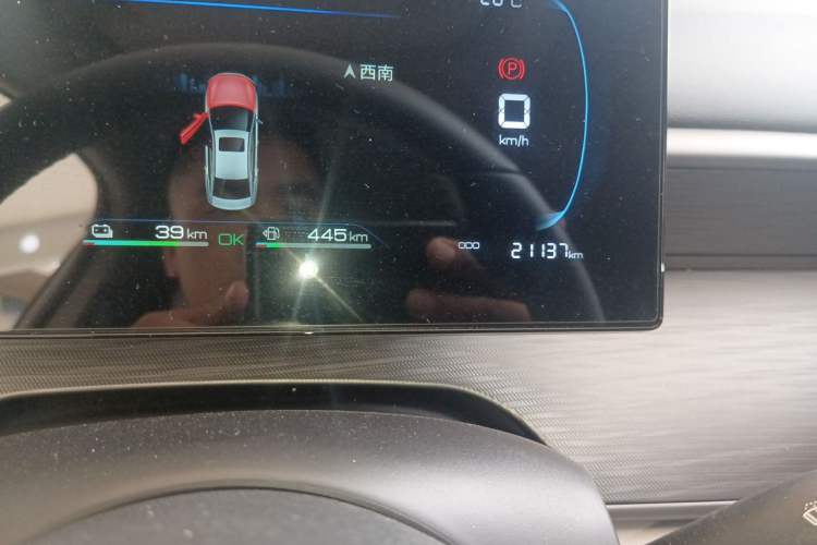 Used BYD Seal 05 DM-i 2025 DM-i Smart Drive 55KM Luxury Model Odometer Close Up