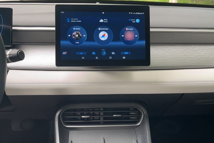 Used BYD Seal 05 DM-i 2025 DM-i Smart Drive 55KM Luxury Model Audio And AC Panel