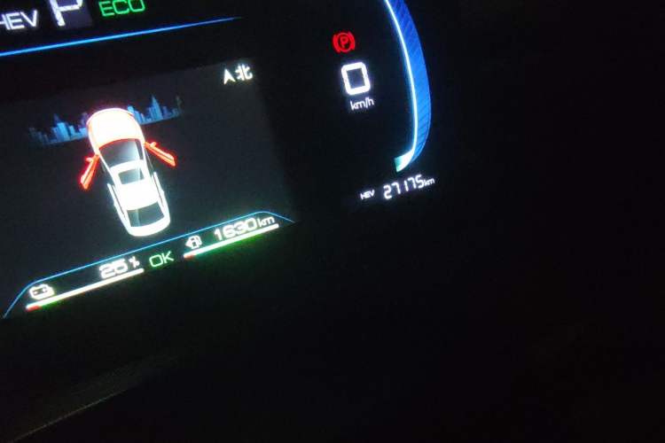 Used BYD Seal 05 DM-i 2025 DM-i Smart Drive 55KM Luxury Model Odometer Close Up