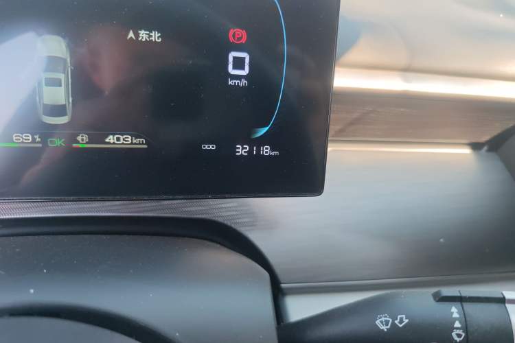 Used BYD Seal 05 DM-i 2025 DM-i Smart Drive 55KM Luxury Model Odometer Close Up