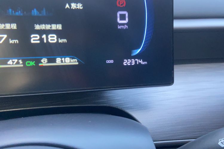 Used BYD Seal 05 DM-i 2025 DM-i Smart Drive 55KM Luxury Model Odometer Close Up