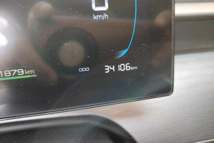 Used BYD Seal 05 DM-i 2025 DM-i Smart Drive 55KM Luxury Model Odometer Close Up