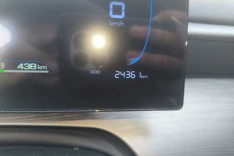 Used BYD Seal 05 DM-i 2025 DM-i Smart Drive 55KM Luxury Model Odometer Close Up