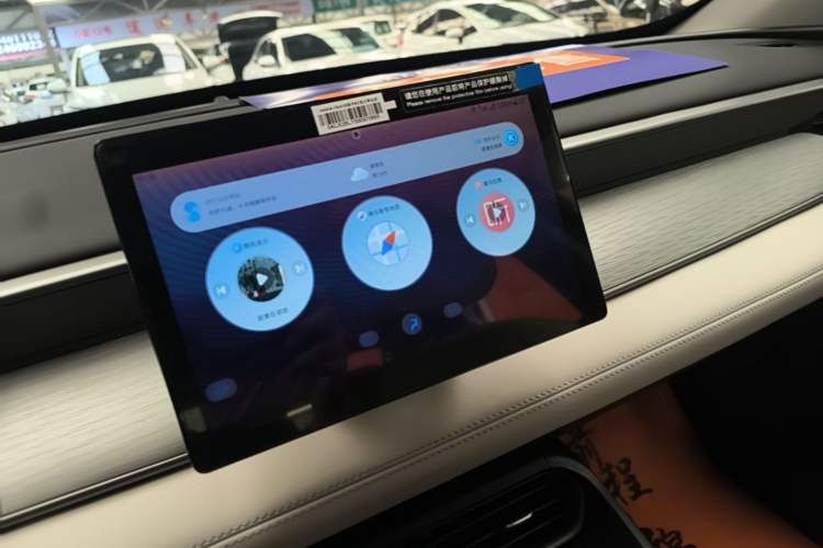 Used BYD Seal 05 DM-i 2025 DM-i Smart Drive 55KM Luxury Model Audio And AC Panel