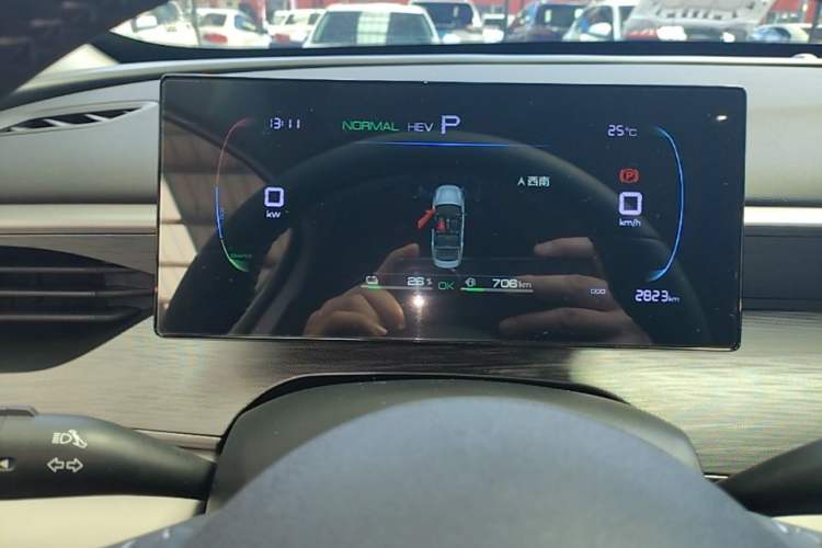 Used BYD Seal 05 DM-i 2025 DM-i Smart Drive 55KM Luxury Model Instrument Cluster
