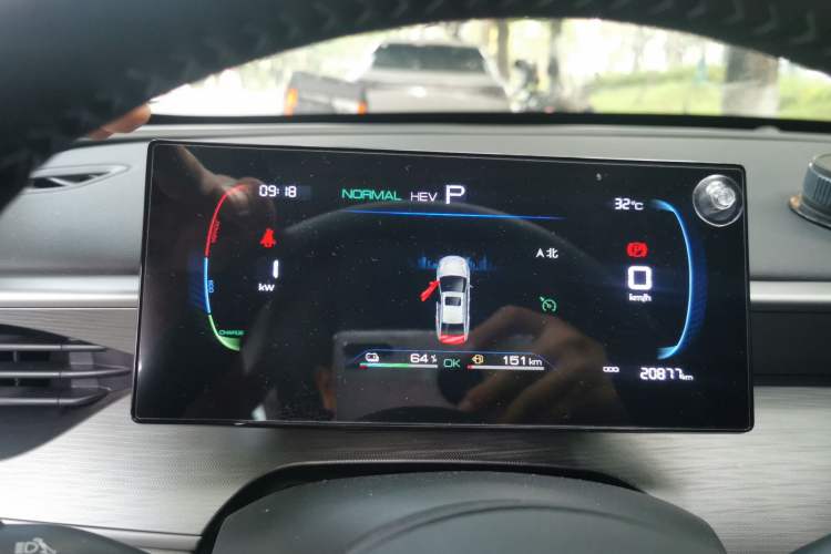 Used BYD Seal 05 DM-i 2025 DM-i Smart Drive 55KM Luxury Model Instrument Cluster
