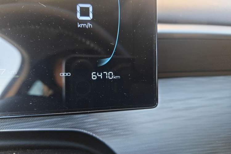 Used BYD Seal 05 DM-i 2025 DM-i Smart Drive 55KM Luxury Model Odometer Close Up