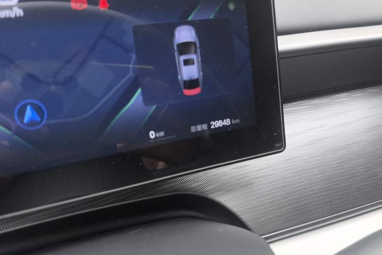 Used BYD Seal 05 DM-i 2025 DM-i Intelligent Drive 120KM Flagship Model Odometer Close Up