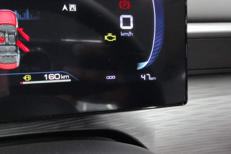 Used BYD Seal 05 DM-i 2025 DM-i Smart Drive 55KM Luxury Model Odometer Close Up
