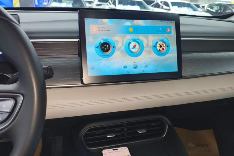 Used BYD Seal 05 DM-i 2025 DM-i Smart Drive 55KM Luxury Model Audio And AC Panel