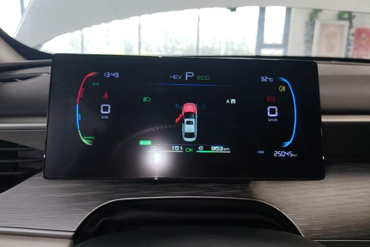 Used BYD Seal 05 DM-i 2025 DM-i Smart Drive 55KM Luxury Model Instrument Cluster