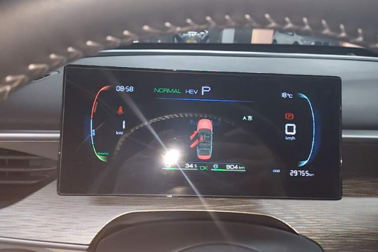 Used BYD Seal 05 DM-i 2025 DM-i Smart Drive 55KM Luxury Model Instrument Cluster