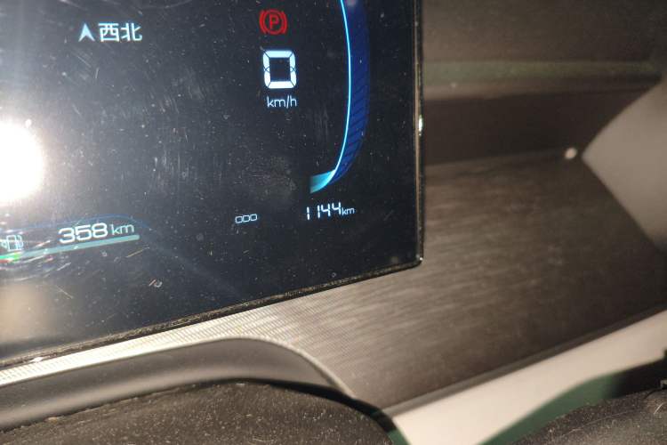 Used BYD Seal 05 DM-i 2025 DM-i Smart Drive 55KM Luxury Model Odometer Close Up