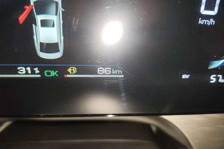 Used BYD Seal 05 DM-i 2025 DM-i Smart Drive 55KM Luxury Model Odometer Close Up