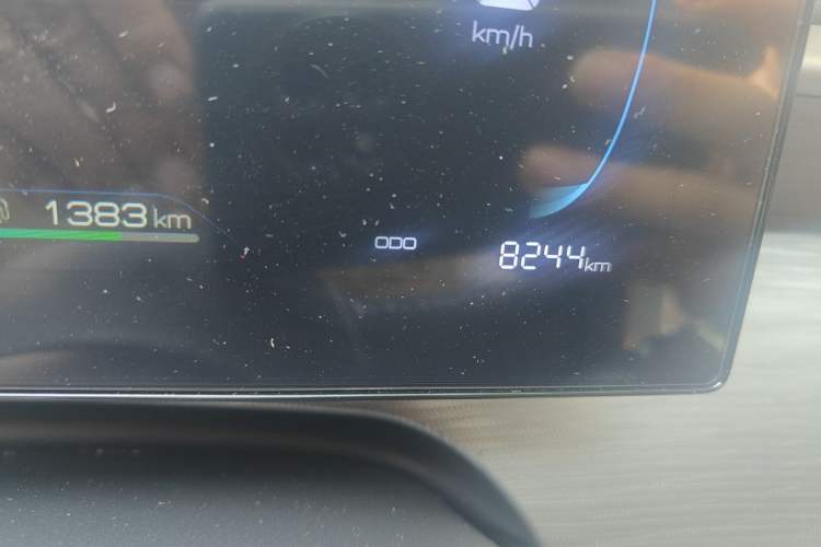 Used BYD Seal 05 DM-i 2025 DM-i Smart Drive 55KM Luxury Model Odometer Close Up