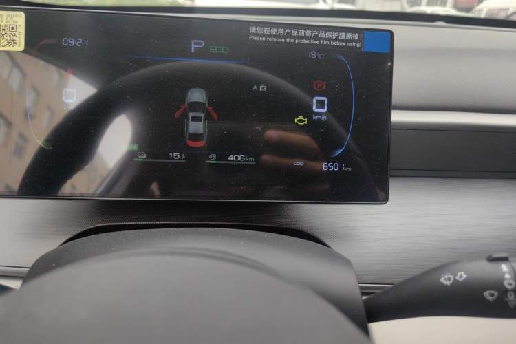Used BYD Seal 05 DM-i 2025 DM-i Smart Drive 55KM Luxury Model Odometer Close Up