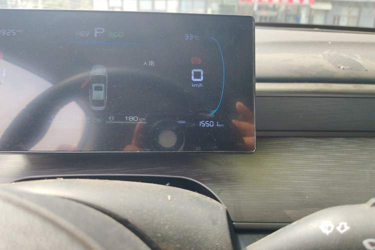 Used BYD Seal 05 DM-i 2025 DM-i Smart Drive 55KM Luxury Model Odometer Close Up