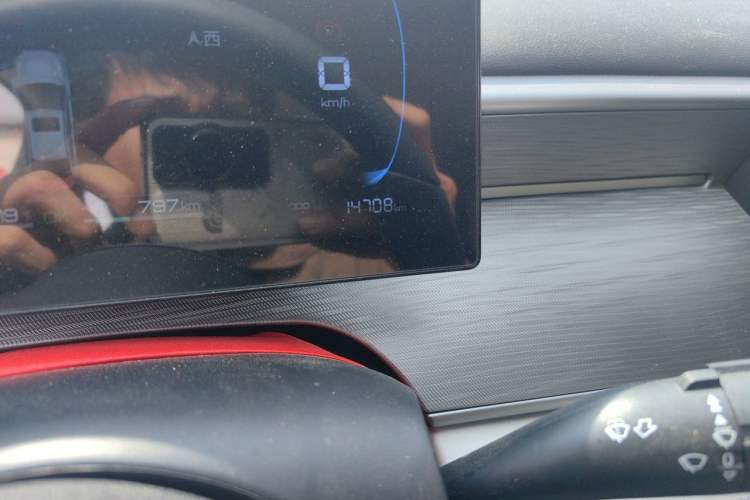 Used BYD Seal 05 DM-i 2025 DM-i Smart Drive 55KM Luxury Model Odometer Close Up