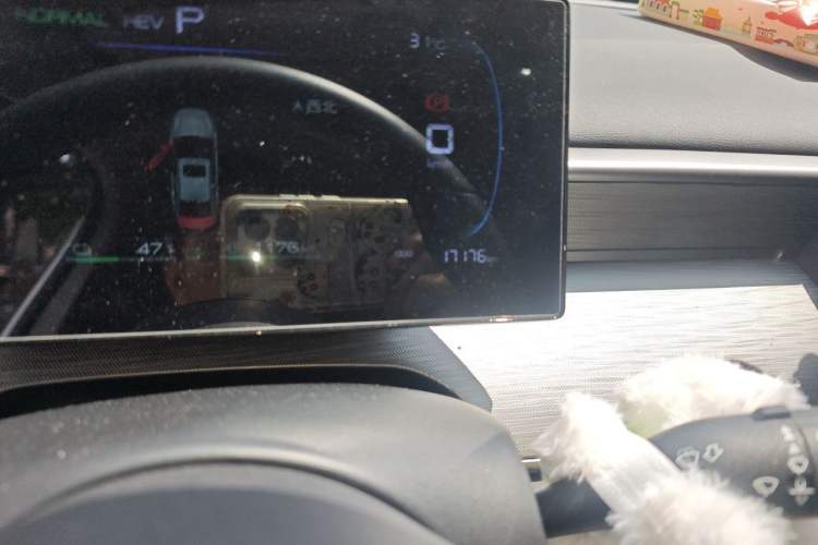 Used BYD Seal 05 DM-i 2025 DM-i Smart Drive 55KM Luxury Model Odometer Close Up