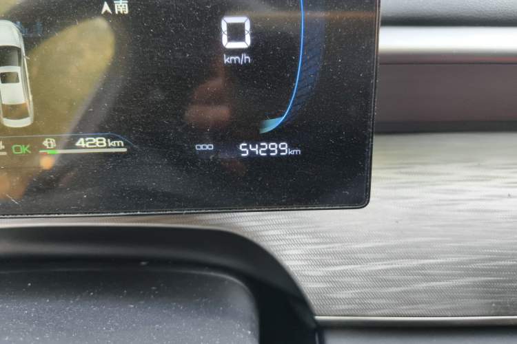 Used BYD Seal 05 DM-i 2025 DM-i Smart Drive 55KM Luxury Model Odometer Close Up