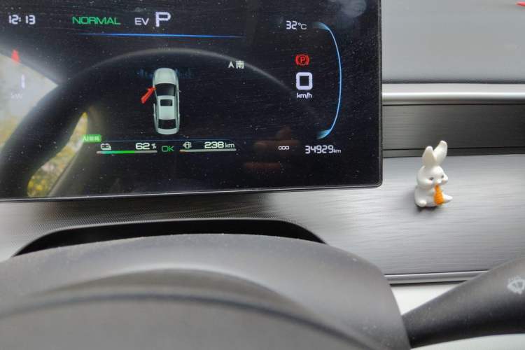 Used BYD Seal 05 DM-i 2025 DM-i Smart Drive 55KM Luxury Model Odometer Close Up