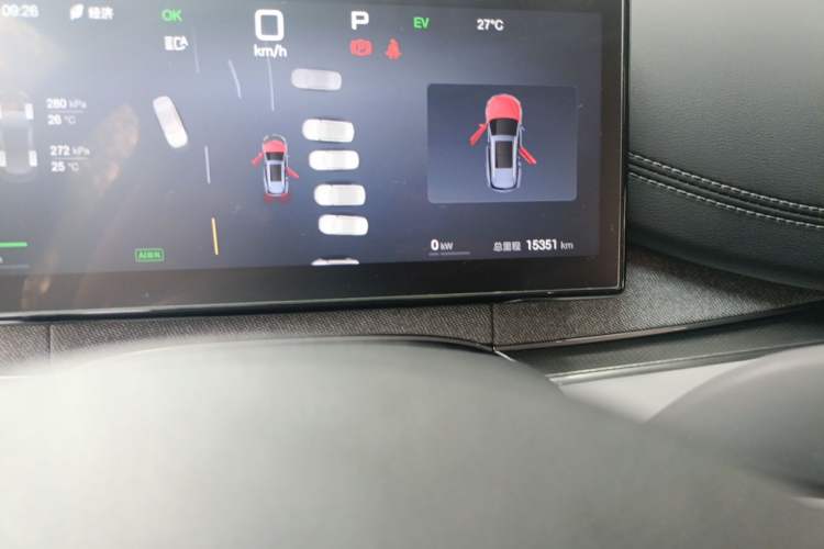 Used BYD Seal 06 DM-i Touring 2025 DM-i Touring High-End Model Odometer Close Up