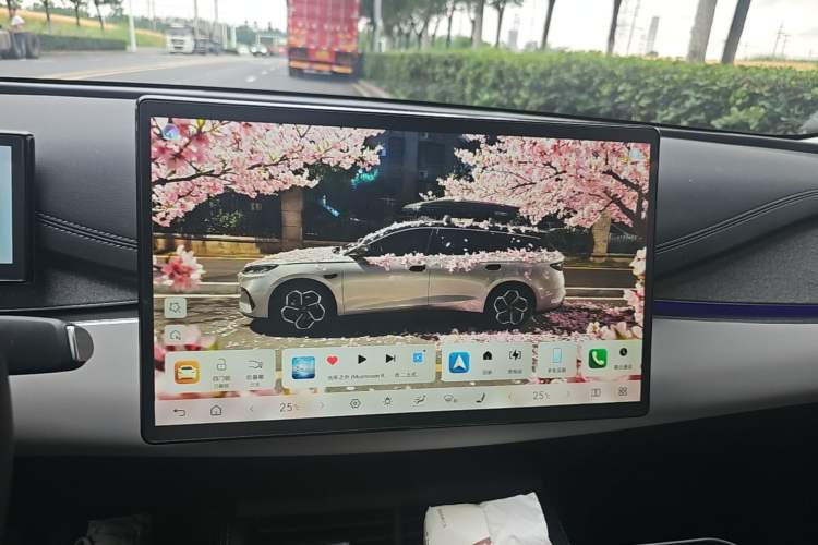 Used BYD Seal 06 DM-i Touring 2025 DM-i Touring High-End Model Audio And AC Panel