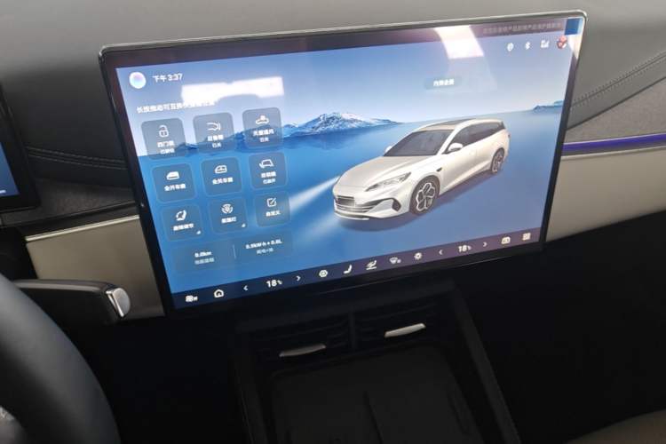 Used BYD Seal 06 DM-i Touring 2025 DM-i Touring High-End Model Audio And AC Panel