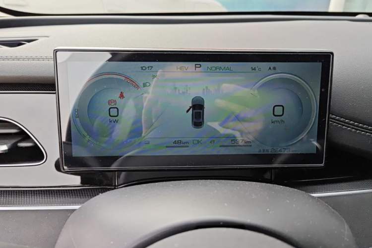 Used BYD Seal 06 New Energy 2024 DM-i 120KM Prestige Model Odometer Close Up
