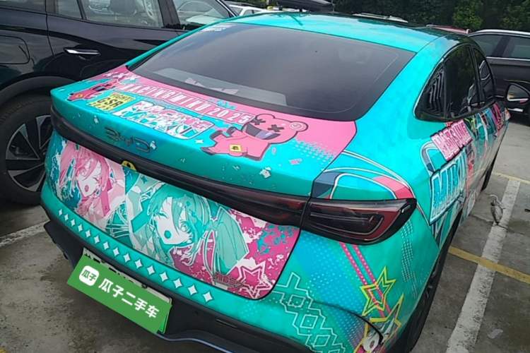 Used BYD Seal 06 New Energy 2024 DM-i 120KM Luxury Model Rear Right 45 Deg