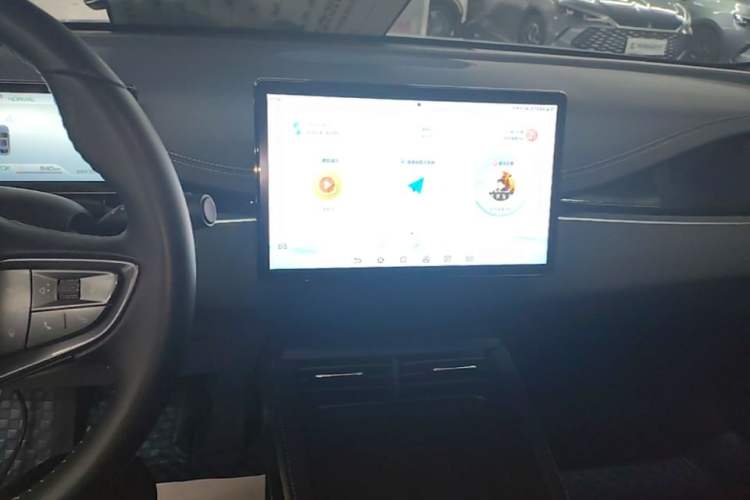 Used BYD Seal 06 New Energy 2024 DM-i 80KM Prestige Model Audio And AC Panel