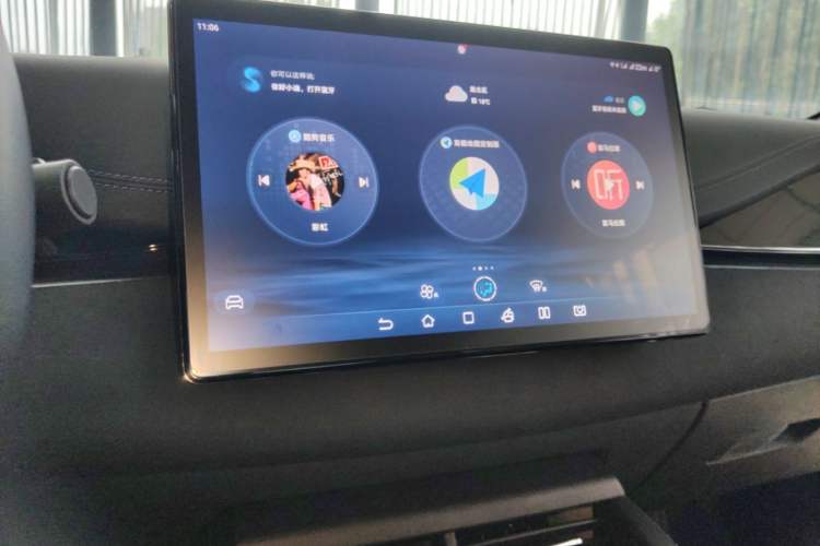 Used BYD Seal 06 New Energy 2024 DM-i 80KM Prestige Model Audio And AC Panel