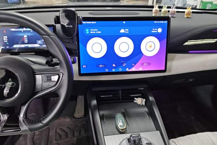 Used BYD Seal 06 New Energy 2024 DM-i 120KM Flagship Model Audio And AC Panel