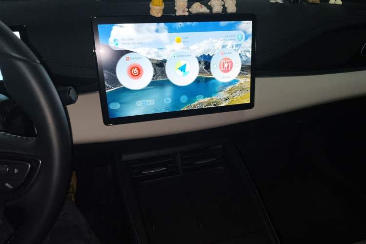 Used BYD Seal 06 New Energy 2024 DM-i 120KM Prestige Model Audio And AC Panel
