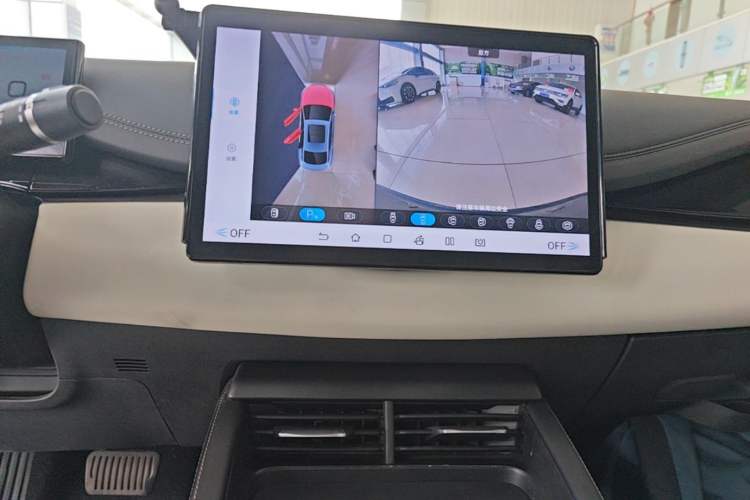 Used BYD Seal 06 New Energy 2024 DM-i 80KM Prestige Model Audio And AC Panel