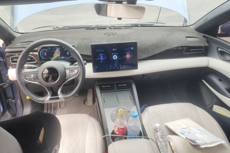 Used BYD Seal 06 New Energy 2024 DM-i 120KM Prestige Model Center Console