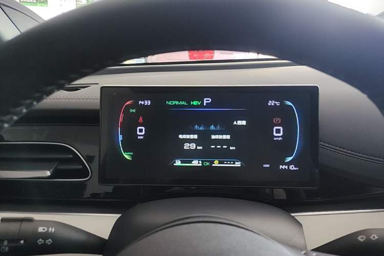 Used BYD Seal 06 New Energy 2024 DM-i 80KM Luxury Model Instrument Cluster