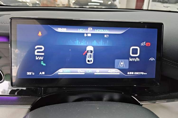 Used BYD Seal 06 New Energy 2024 DM-i 120KM Flagship Model Instrument Cluster