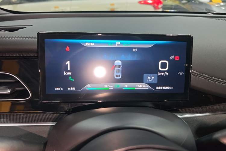 Used BYD Seal 06 New Energy 2024 DM-i 120KM Luxury Model Instrument Cluster