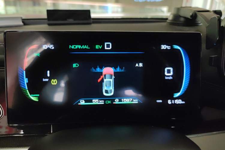 Used BYD Seal 06 New Energy 2024 DM-i 80KM Luxury Model Instrument Cluster