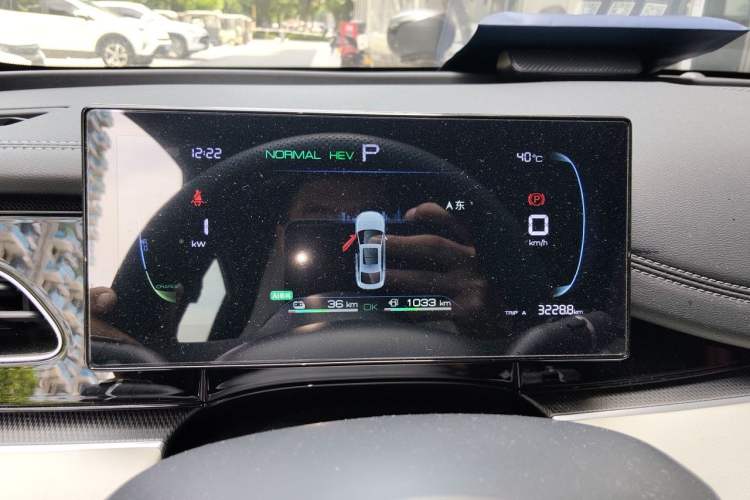Used BYD Seal 06 New Energy 2024 DM-i 80KM Luxury Model Instrument Cluster