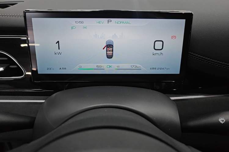 Used BYD Seal 06 New Energy 2024 DM-i 120KM Prestige Model Instrument Cluster
