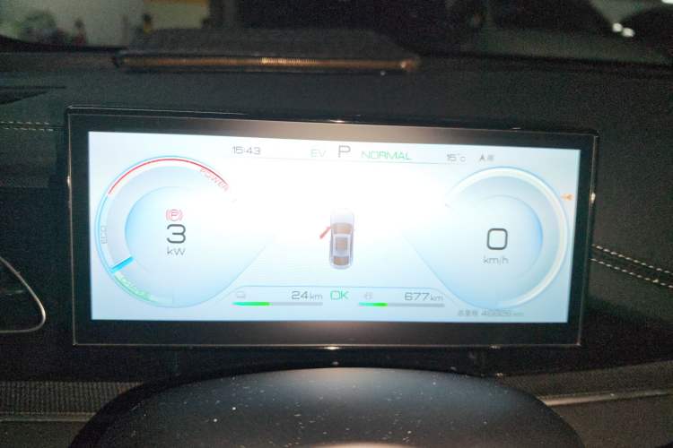 Used BYD Seal 06 New Energy 2024 DM-i 80KM Prestige Model Instrument Cluster